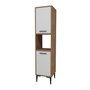 Hanah Home Armario multiusos Daminol Pino Atlántico y Blanco